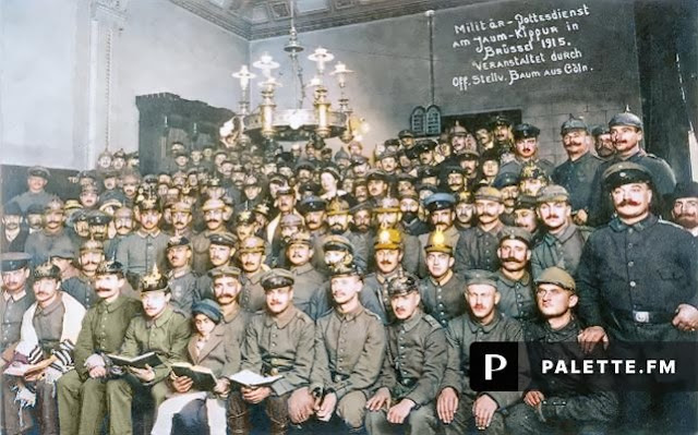 Soldados judeus alemães 1915 bélgica