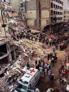 argentinaatentado1995 AMBULANCIAap Likud Brasil